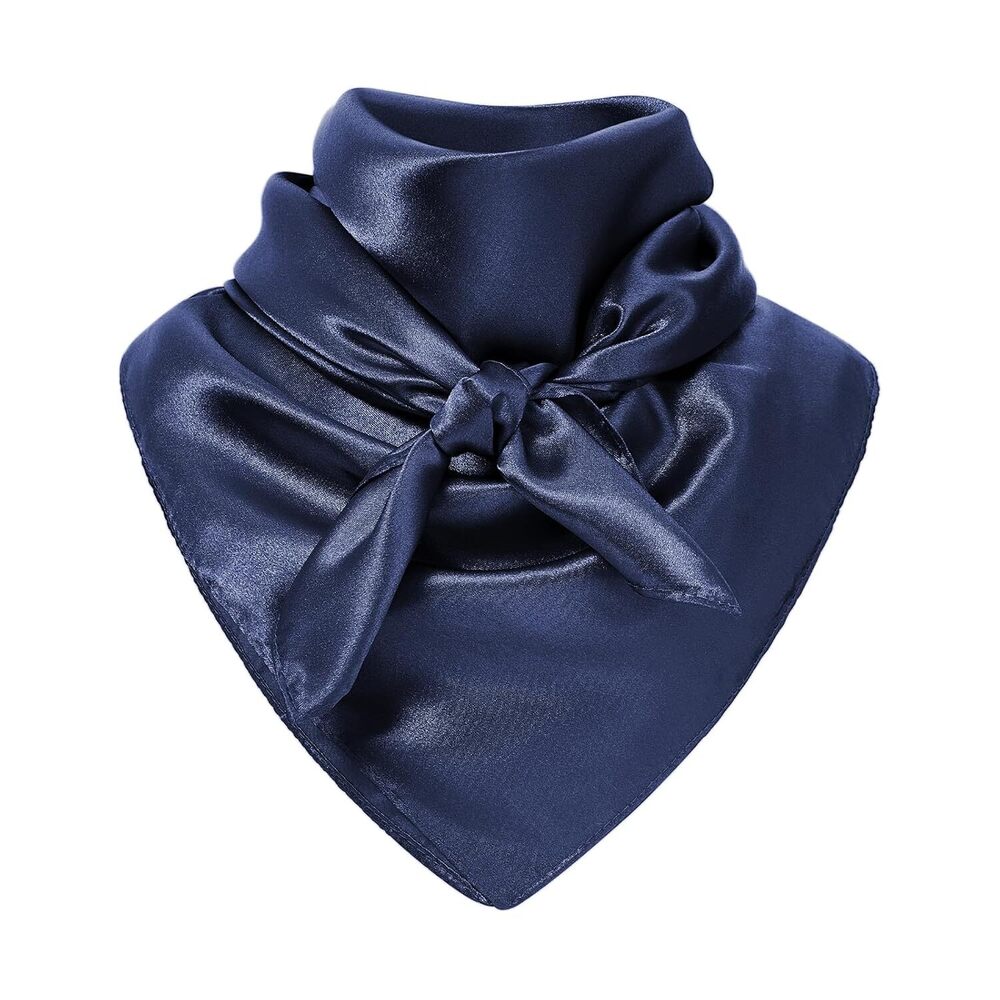 Wild Rag Cowboy Scarf for Men 35 Inch Western Head Scarf Silk
